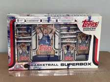 2025-26 Topps NBA Flagship Collection Basketball Superbox - New, Factory Sealed