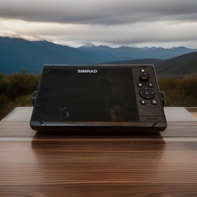 Simrad Cruise 7 7`` Color GPS Chartplotter w/ Suncover and Transducer