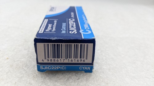NEW Genuine Epson SJIC22P(C) CyanInk Cartridge Date: 2025 Free Shipping - 第 2/4 張圖片