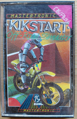 Commodore c16 Plus/4 Kikstart Offroad-Simulator Mastertronic - Kassette / Tape