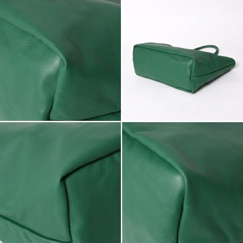 Goyard Anjou PM Tote Bag Pouch Green Hand Shoulder Purse Reversible Auth Ex++ image 10