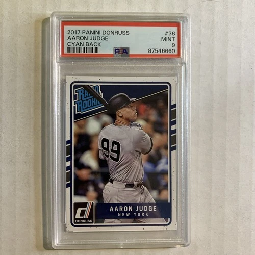 2017 Donruss Optic Aaron Judge Rated Rookie #38 PSA 9