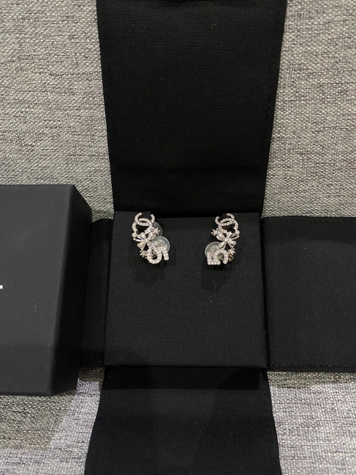 New Authentic Chanel 23P Earrings Earring Ear Ring Accessory Fashion Jewellery - Bild 3 von 4