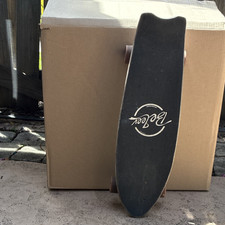 Beleev Complete Longboard Skateboard Blue Graphic Deck with Wheels & Trucks