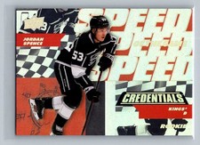 Jordan Spence 2022-23 Upper Deck Credentials #SGR-21 Speed of the Game Rookies