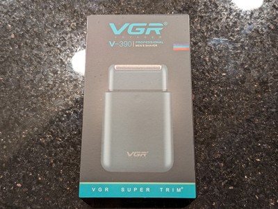 Voyager Men s Professional Shaver V-390 VGR Super Slim Trim Pop USB-C Charging