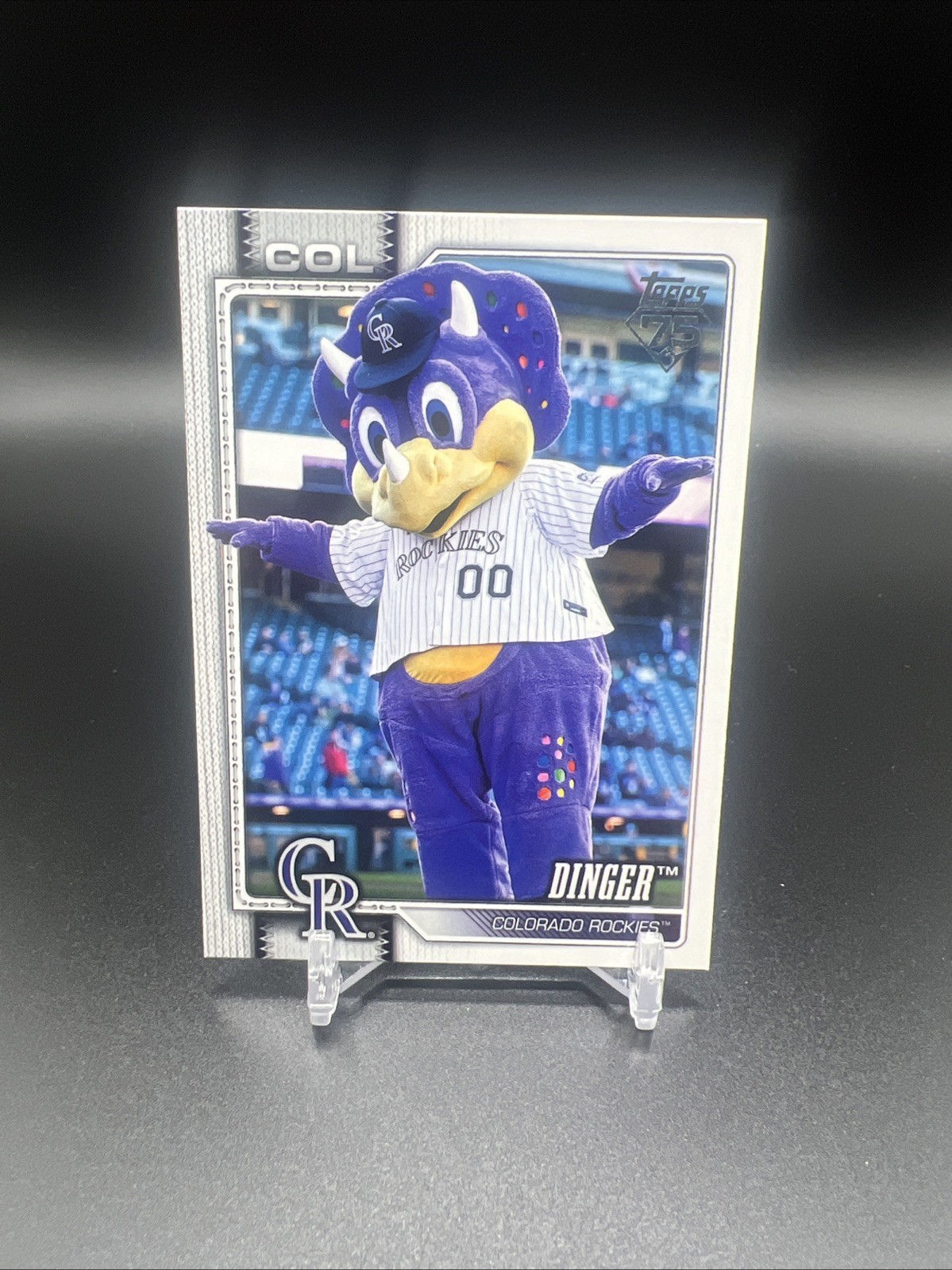 2026 Topps Series 1 Celebration - Dinger #M-4 Rockies Mascot