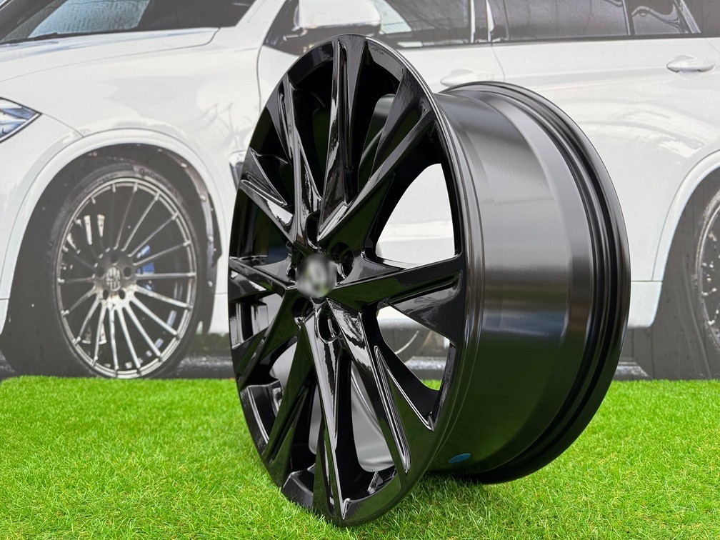 4X R19 Inch 5X114.3 Mazda 3 Style Black Gloss Wheels: Fits For CX