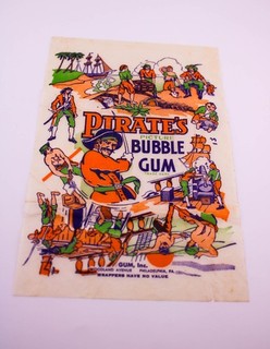 ORIGINAL 1936 GUM INC PIRATES CARD WRAPPER SUPER RARE