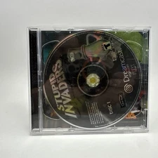 Stupid Invaders (Sega Dreamcast, 2001) Disc 1&2 No Front Cover Tested NM Discs