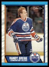 1989-90 O-Pee-Chee Randy Gregg Edmonton Oilers #229