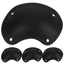 4Pcs Black ABS Plastic Corner Guards for Luggage Durable Box Edge Protectors