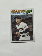 Jung Ho Lee 2026 Topps Heritage #171 Chrome Refractor Giants