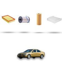 Hoffcar Set Service - 4 Filter FüR Volvo S60 2.4 CDI 85Kw Von 2003 Al 2005
