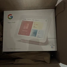 New Google Next Hub 2nd Gen Smart Display White GA01331-US Sealed