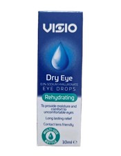 Visio Rehydrating Eye Drops Moisturising Long Lasting Relief Contact Lens Friend