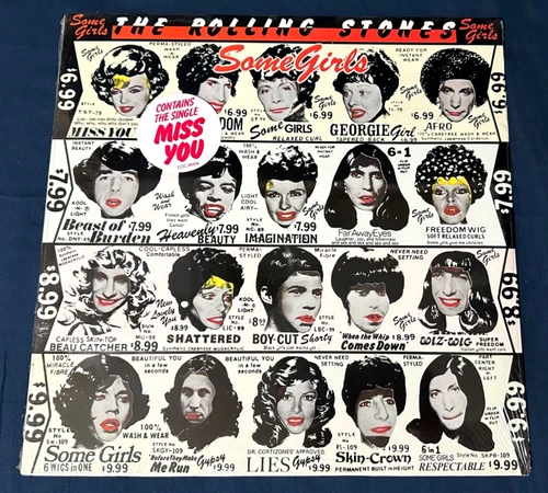 OG 🔥 ROLLING STONES "Some Girls" 1st Banned "Lucy" Cover Still Sealed ARCHIVAL