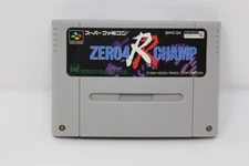 Zero 4 Champ RR Nintendo Super Famicom Japanese Video Game Cartridge Tested