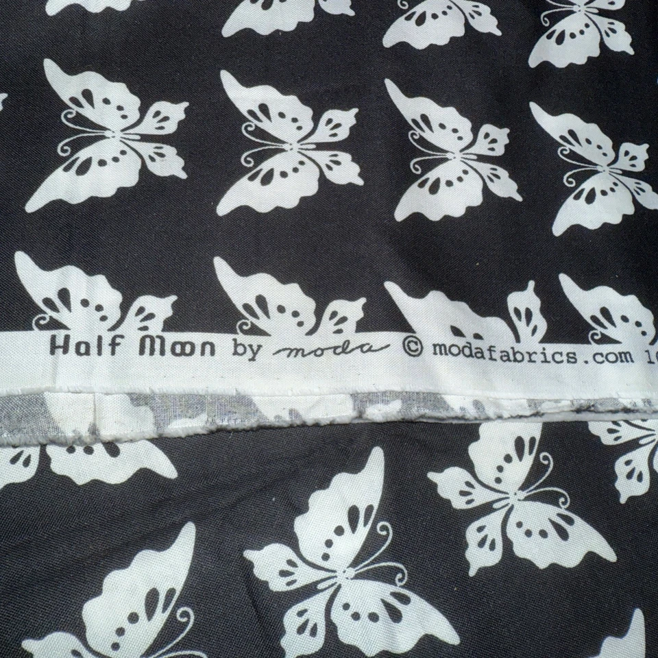 2 Yards Of  “Half Moon” By Moda Fabric Pattern #32359 - Image 2 of 3