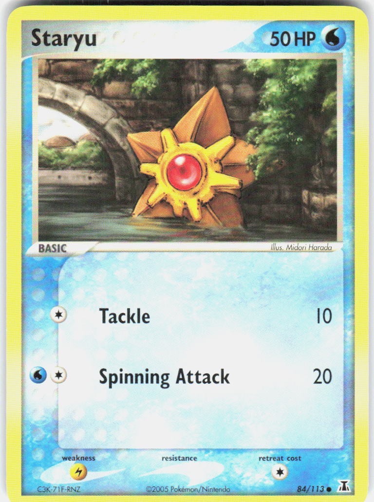 Staryu 84/113 Delta Species Pokemon