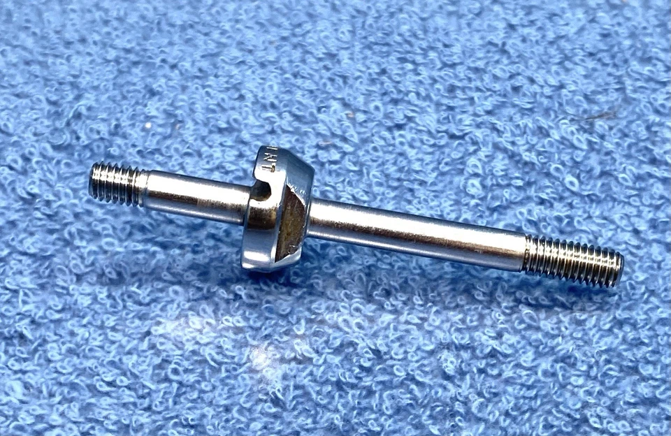 PINZA DE FRENO CAMPAGNOLO LARGA PATENTE PERNO CENTRAL DESCENSO CROMO VINTAGE RECTA Foto 3 de 4