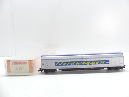 Arnold N 4448 Schiebewandwagen "Nordwaggon", SJ, DC, NEM, NEU in OVP #63346 | Condition: Gebraucht