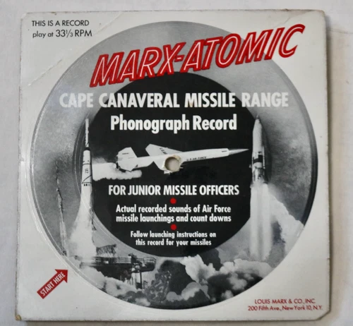 Marx vintage CAPE CANAVERAL playset pieces  incomplete