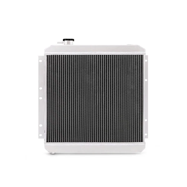 Mishimoto Aluminum Radiator Fits Toyota Land Cruiser FJ40 1958-1984 Silver - Image 2 of 4