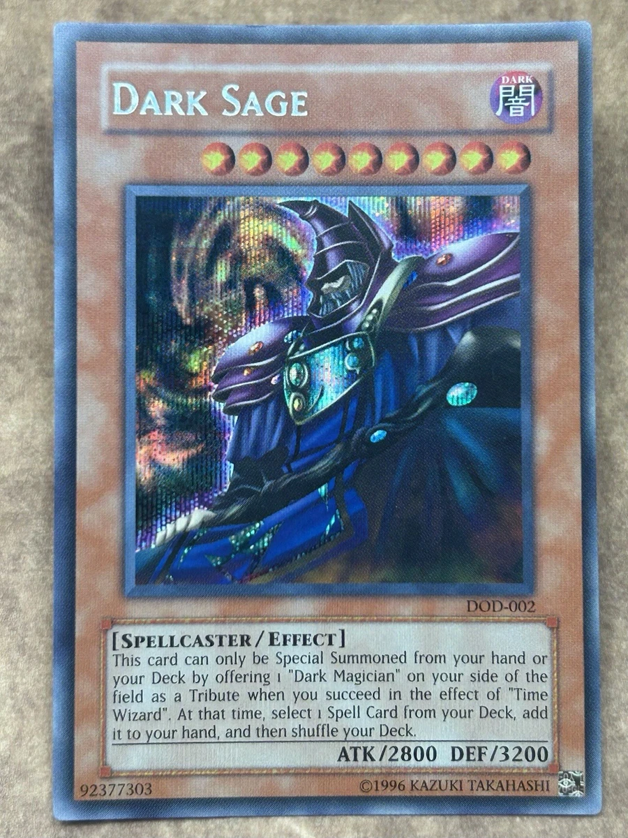 PSA8】「黒衣の大賢者」DOD シークレット 英語版 DARKSAGE PSA8