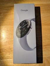 Google Pixel Watch 3 45mm Black Silicone Android Heart Rate Wi-Fi