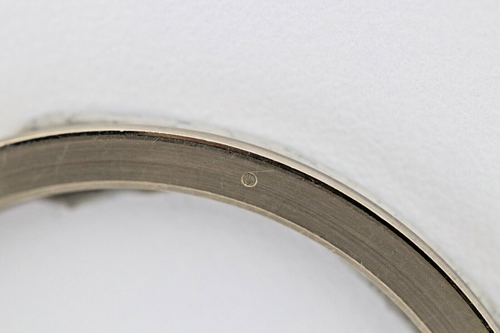 Original 18K White Gold Fluted Bezel For Rolex Datejust 2 116334 - Picture 3 of 4
