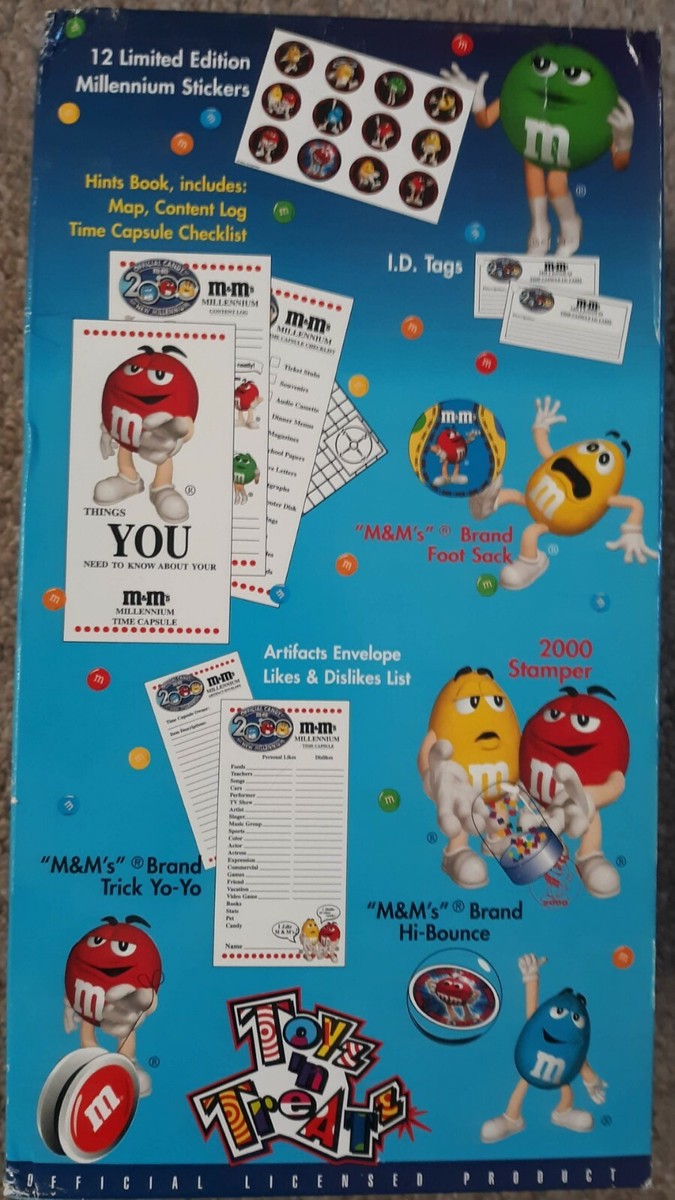 M&M's Time Capsule Kit 