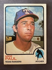 1973 Topps #58 Mike Paul Texas Rangers