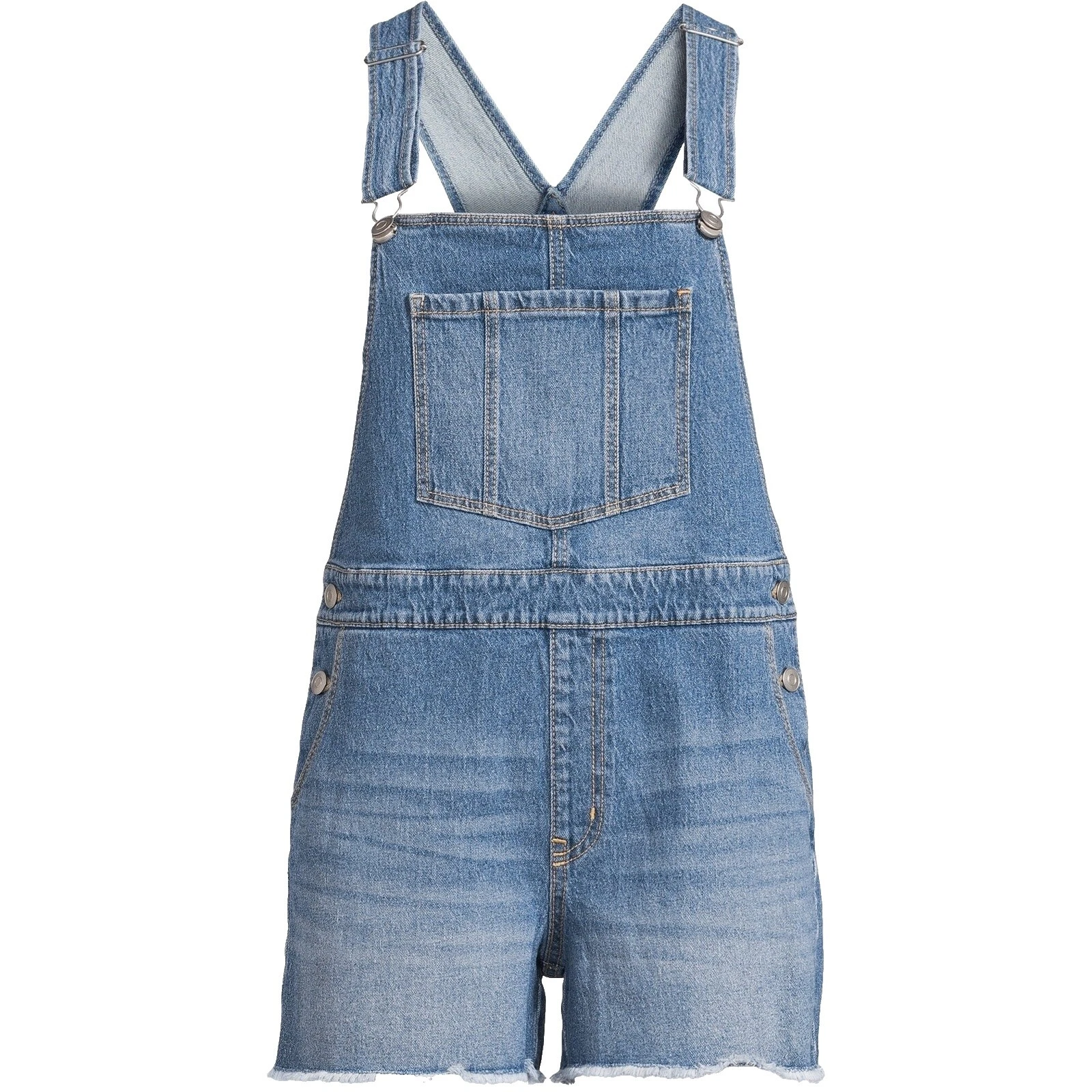 Algodón mujer No Boundaries Overol corto