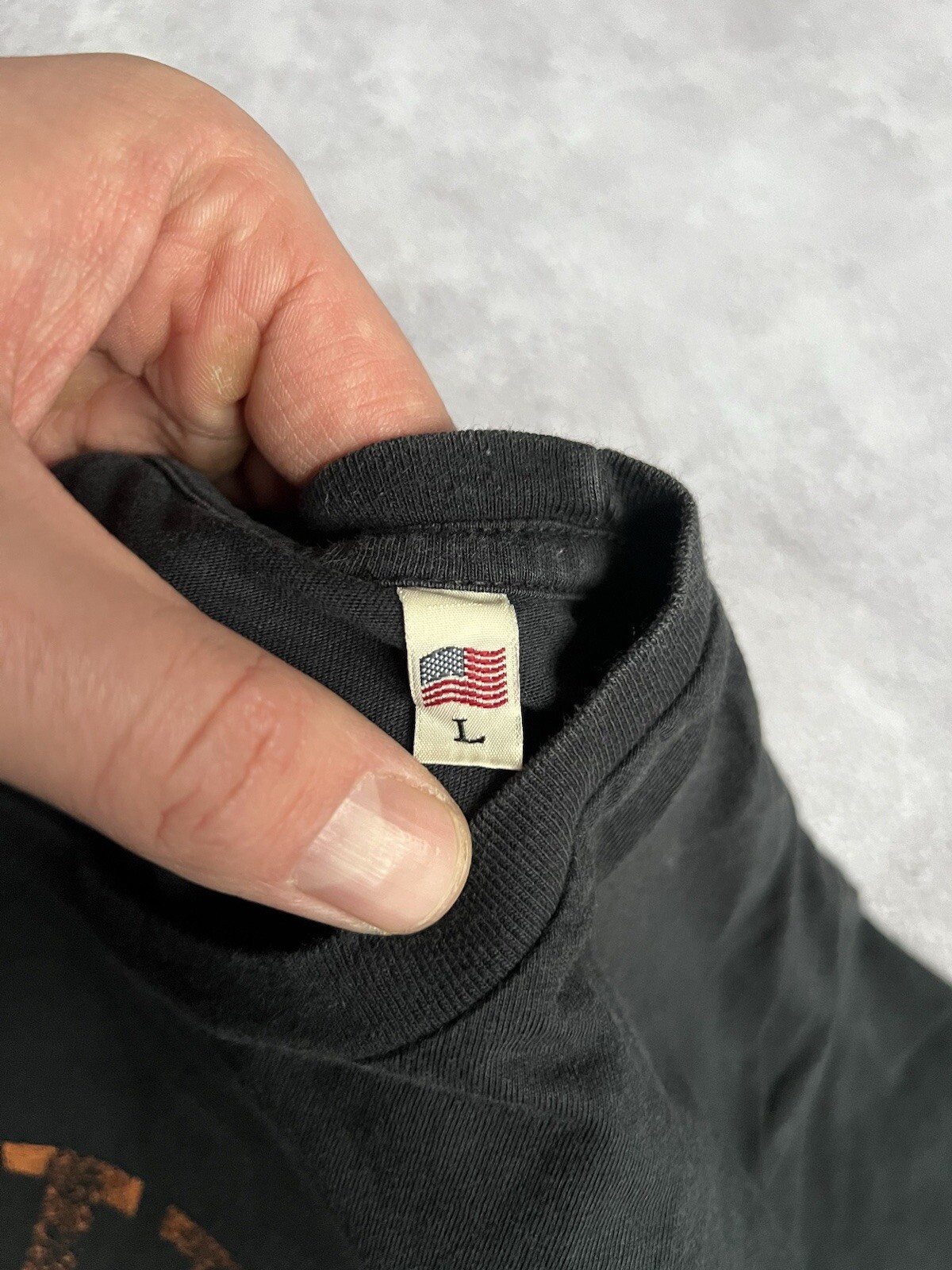 Vintage Perfecto by Schott Motor Oil Logo TShirt