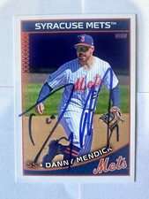 Danny Mendick 2023 Syracuse NY Mets SIGNED Team Set Choice in person autograph