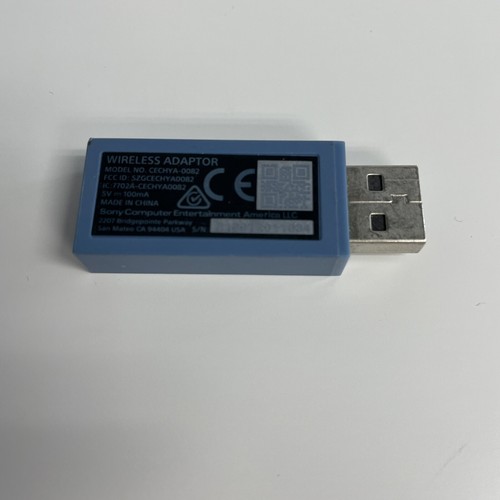 Sony PlayStation Wireless Adapter CECHYA0082 PS3 PS4 USB Headset