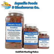 Goldfish Flakes for ALL Aquarium Goldfish, Koi and All Pond Fish. WL-JAR