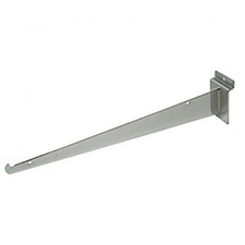 SW14KB; Shelf Bracket for Slatwall, Chrome, 14" 1 Count Pack of 1 
