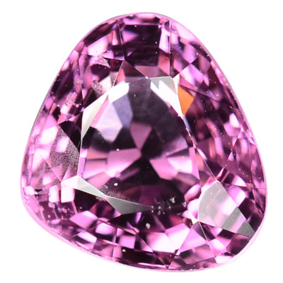 2.97 Ct. Natural Top Pear Shape Hot Purple Spinel Loose Gemstone WITH GLC CERTIF