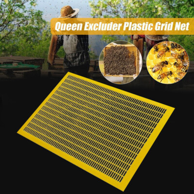 10Pcs 10 Frame Plastic Queen Bee Excluder, Separation Grid Beekeeping Hive Tools