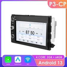 64GB FOR FORD F150 2004-2008 7" ANDROID 13 CARPLAY CAR STEREO RADIO GPS WIFI MP3