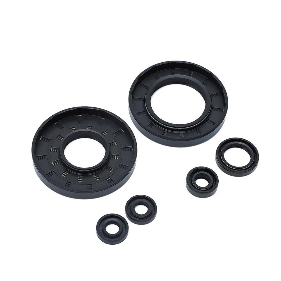 6pcs Engine Oil Seal Kit For 1968-1973 Yamaha DT1 DT2 250cc RT1 360cc RT1M 360cc Foto 3 de 4
