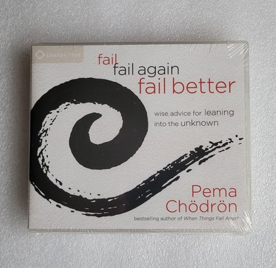 *NEW FACTORY SEALED* CD AUDIOBOOK Fail, Fail Again, Fail Better Pema Chodron