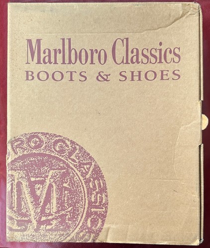 MARLBORO CLASSIC SCARPONCINI MARRONI SUOLA ARTIGLIATA TAGLIA 41 EU 8 US 7 UK NEW - Foto 6 di 8