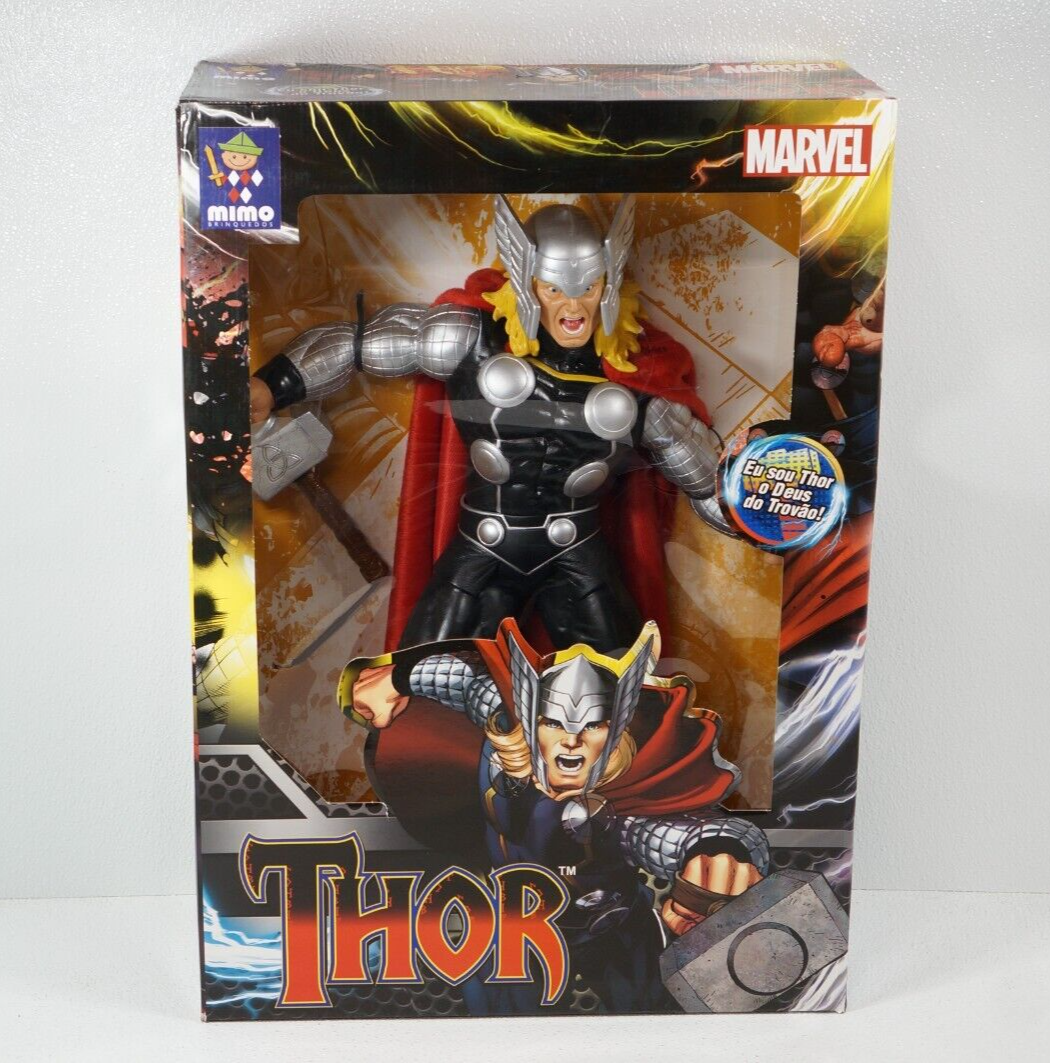 Figura Articulada - 50 Cm - Disney - Marvel - End Game - Thor - Mimo