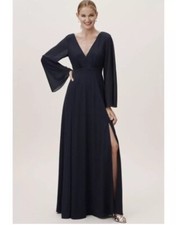 Brand New BHLDN Navy Doria Bridesmaid Dress (Size 4)