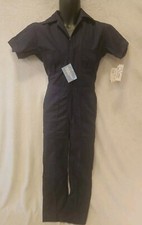 Vtg Walls Master Made Blue Coveralls 30R Overall Work Wear USA NOS IMPERFECT SS