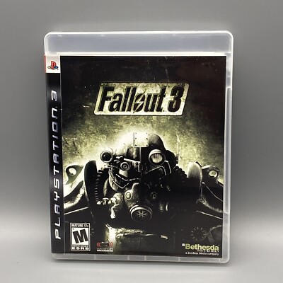 Fallout 3 Sony PlayStation 3 PS3 2008 No Manual Tested and Working