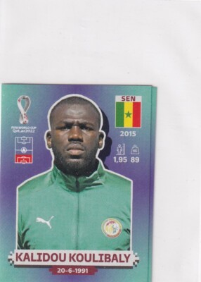 Panini Qatar World Cup Sticker 2022 Senegal Nr. SEN 8 Kalidou Koulibaly